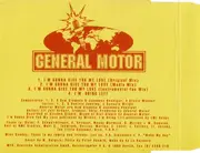 CD Single - General Motor Featuring Miss Sunday - I'm Gonna Give You My Love