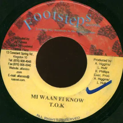 General Degree / T.O.K. - Model / Mi Waan Fi Know
