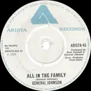 7inch Vinyl Single - General Johnson - All In The Family