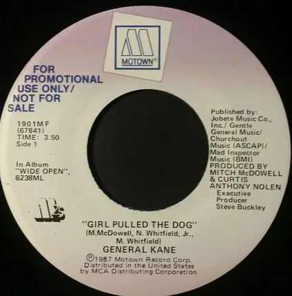 General Kane - Girl Pulled The Dog