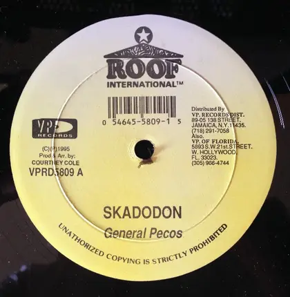 General Pecos , Orville 'Bagga' Case - Skadodon / Cool Cool Mommy