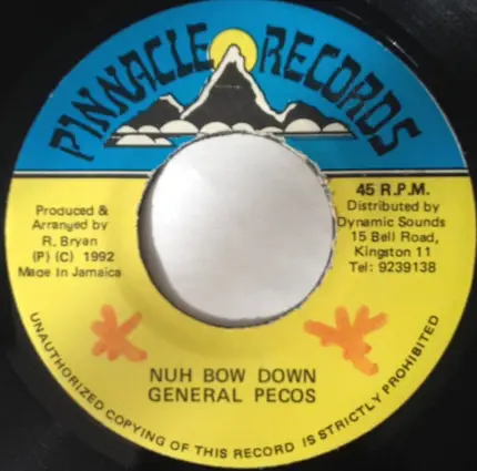 General Pecos / Steely & Clevie - Nuh Bow Down