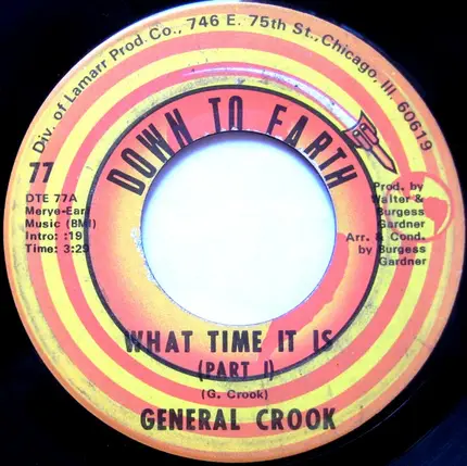 General Crook - What Time It Is