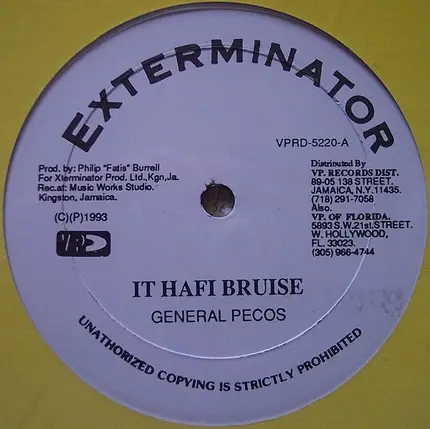General Pecos / Baby Wayne - It Hafi Bruise / Mouth Talk