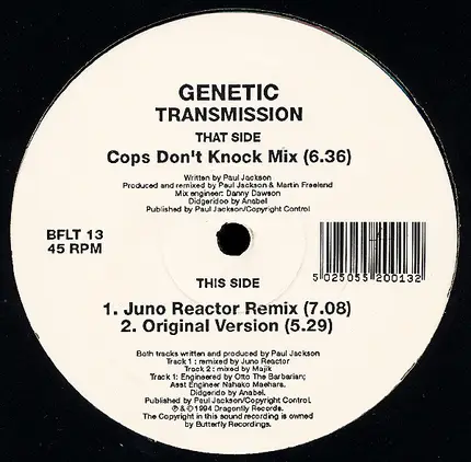 Genetic - Transmission