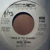 7inch Vinyl Single - Genie Brown - Once In The Morning