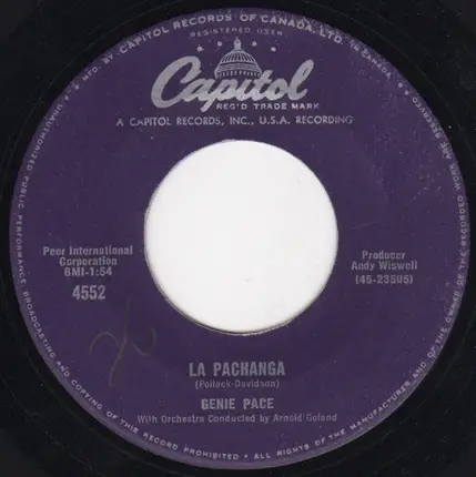 Genie Pace - La Pachanga