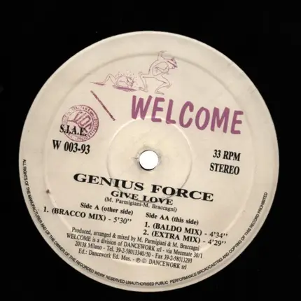 Genius Force - Give Love