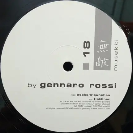 Gennaro Rossi - Peaks 'N' Punches