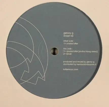 Genny G - Disagio  EP