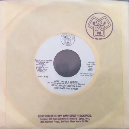 Geno Washington & The Ram Jam Band - You Lovely Witch
