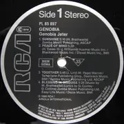 LP - Genobia Jeter - Genobia