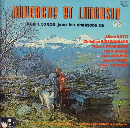 Geo Legros Et Son Orchestre - Auvergne Et Limousin