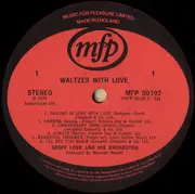 LP - Geoff Love & His Orchestra - Waltzes With Love