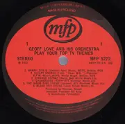 LP - Geoff Love & His Orchestra - Your Top TV Themes