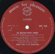 LP - Geoff Love & His Orchestra - Big Western Movie Themes - Red Labels