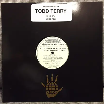 Geoffrey Williams - I Don't Want To Talk About It