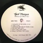LP - Geof Morgan - Finally Letting It Go