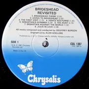 LP - Geoffrey Burgon - Brideshead Revisited
