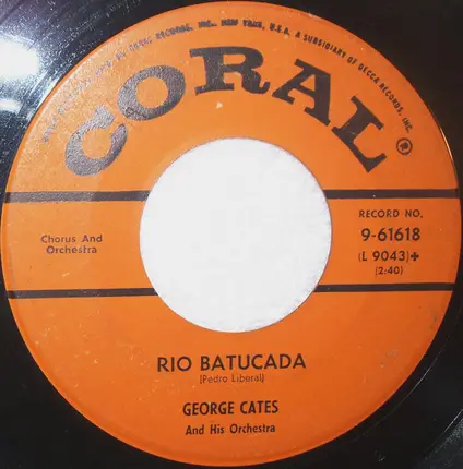 George Cates And His Orchestra - Moonglow And Theme From 'Picnic'