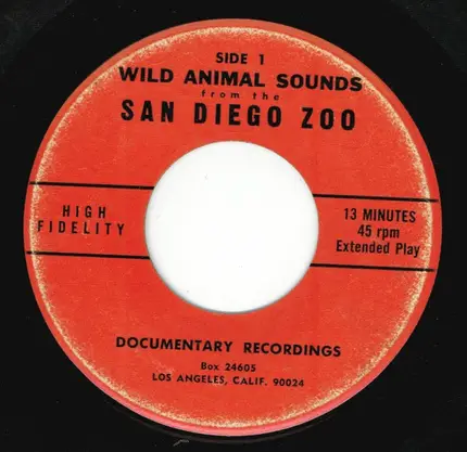George Casey - Wild Animal Sounds From The San Diego Zoo