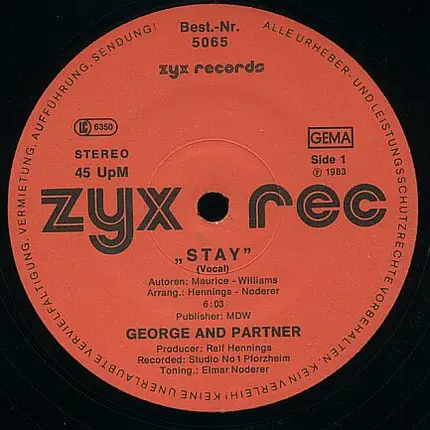 George And Partner - Stay