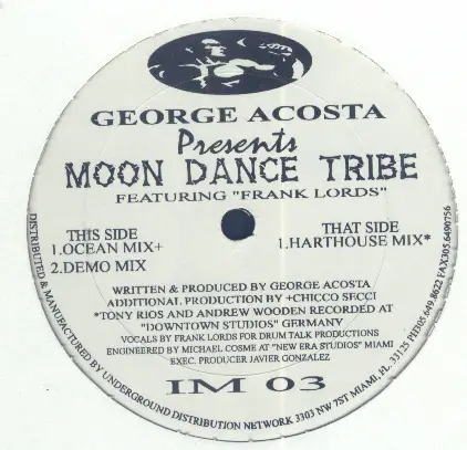 George Acosta - Moon Dance Tribe