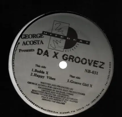 George Acosta - Da X Groovez