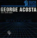 12inch Vinyl Single - George Acosta Feat. Sarah Simon - Emotions