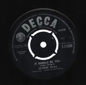 George Bean - Will You Be My Lover Tonight / It Should Be You