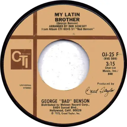 George Benson - Supership
