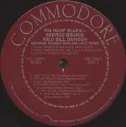 LP - George Brunies And His Jazz Band / Wild Bill Davison And His Commodores - Tin Roof Blues