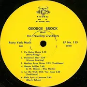 LP - George Brock And The Traveling Crusaders - Darkened Way