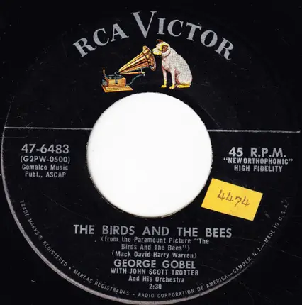 George Gobel With John Scott Trotter And His Orchestra - Bright Red Convertible / The Birds And The Bees