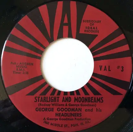 George Goodman And His Headliners - I'm So Tired