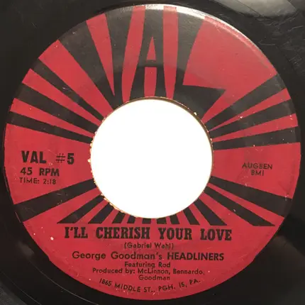 George Goodman - Secret Love / I'll cherish your love