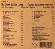 CD - George Gershwin - Judy Kaye , William Sharp , Steven Blier - He Loves & She Loves • Gershwin Songs & Duets