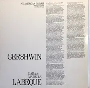 LP - Gershwin / Katia Et Marielle Labèque - An American In Paris (Original Version For Two Pianos) - Fantasy On Porgy And Bess - Gatefold