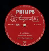 10'' - George Gershwin/The New York Philharmonic Orchestra , Columbia Symphony Orchestra - Un Americano A Parigi / Rapsodia In Blue