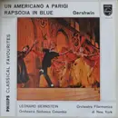 10'' - George Gershwin/The New York Philharmonic Orchestra , Columbia Symphony Orchestra - Un Americano A Parigi / Rapsodia In Blue
