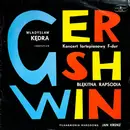LP - George Gershwin , Władysław Kędra , Orkiestra Symfoniczna Filharmonii Narodowej , Jan Krenz - Koncert Fortepianowy F-Dur / Błękitna Rapsodia - Blue Labels