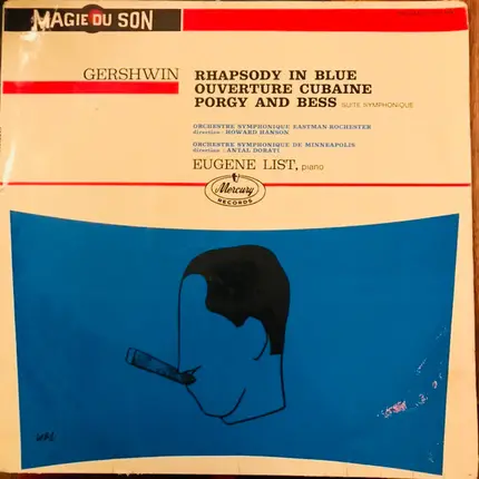 George Gershwin , Eugene List - Rhapsody In Blue, Ouverture Cubaine, Porgy And Bess