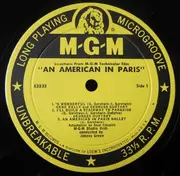 LP - George Gershwin , Gene Kelly , Georges Guétary , Johnny Green , Judy Garland - An American in Paris And In The Good Old Summertime - Mono
