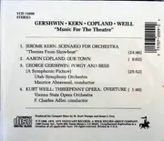 CD - Gershwin, Kern, Copland, Weill - Music For The Theatre