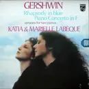 LP - Gershwin / Katia & Marielle Labèque - Rhapsody In Blue / Piano Concerto In F - Red Label