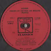 LP - George Gershwin , Philippe Entremont / Eugene Ormandy / The Philadelphia Orchestra - Rhapsody In Blue • Concerto In F