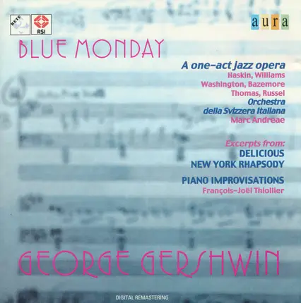 George Gershwin - Blue Monday / Piano Improvisations / Delicious