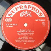 LP - George Gershwin/ Vaclav Neumann, Knor, Prague Symphony Orch. - Concerto For Piano - Cuban Overture