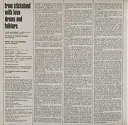 LP - George Gruntz - Drums And Folklore: From Sticksland With Love - Gatefold