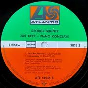 LP - George Gruntz - 2001 Keys - Piano Conclave